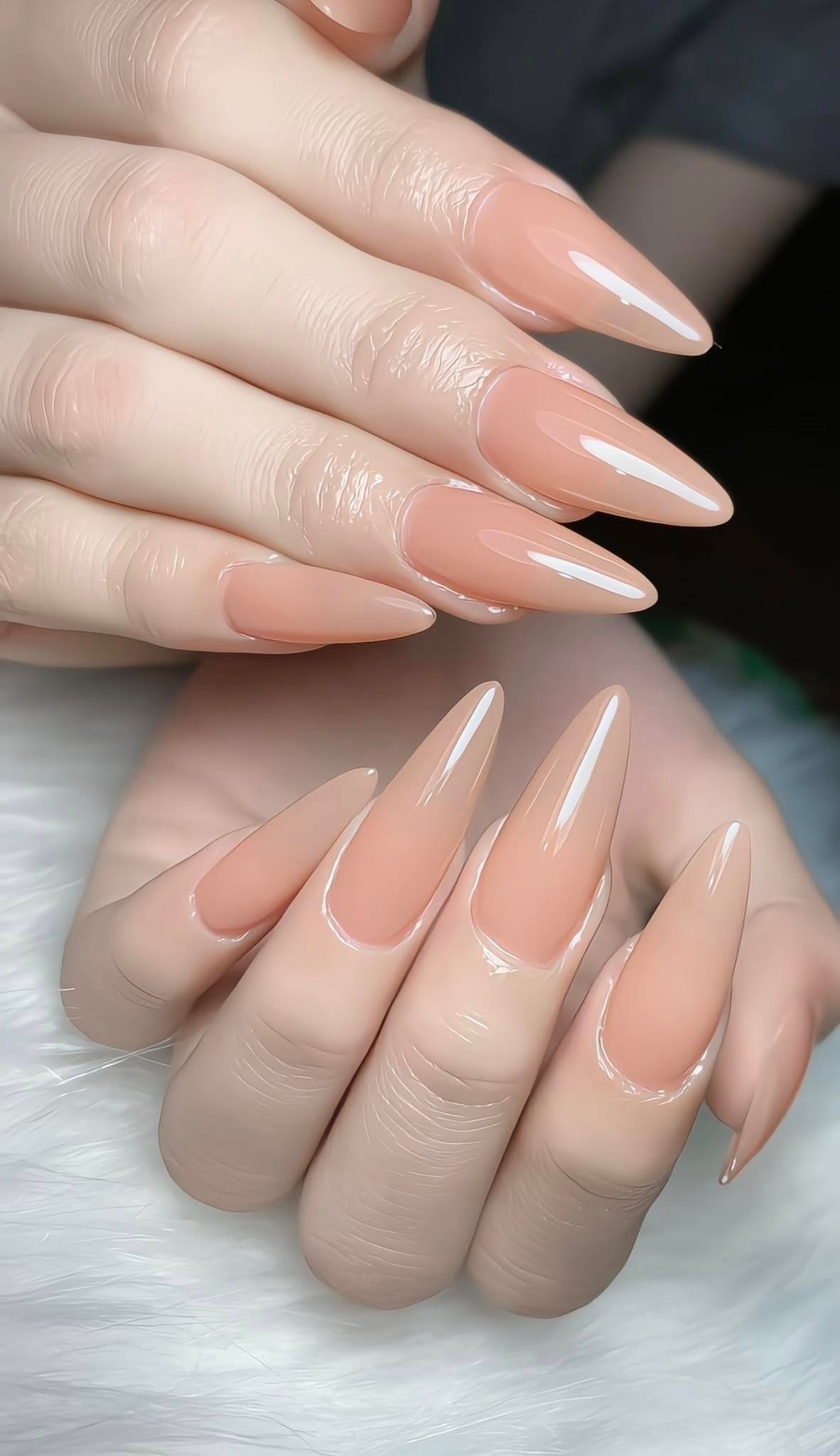Allure Spa Nails finished nail art